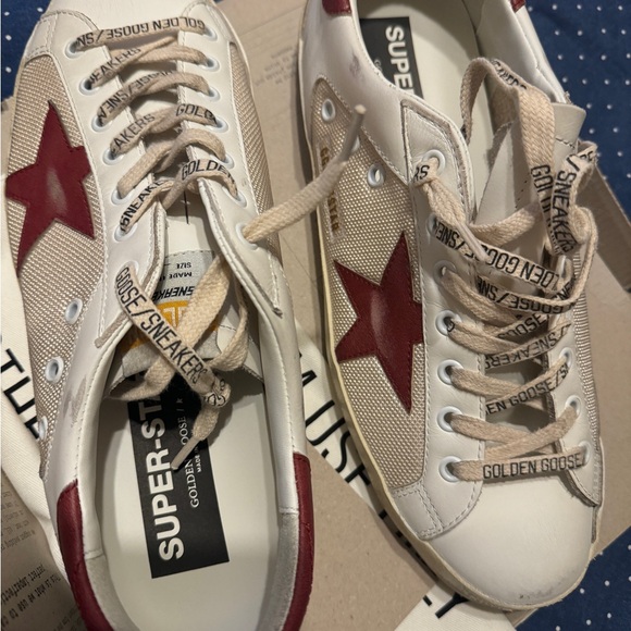 Men’s NIB Golden Goose Super Star Sneakers 44 11 - Picture 2 of 10